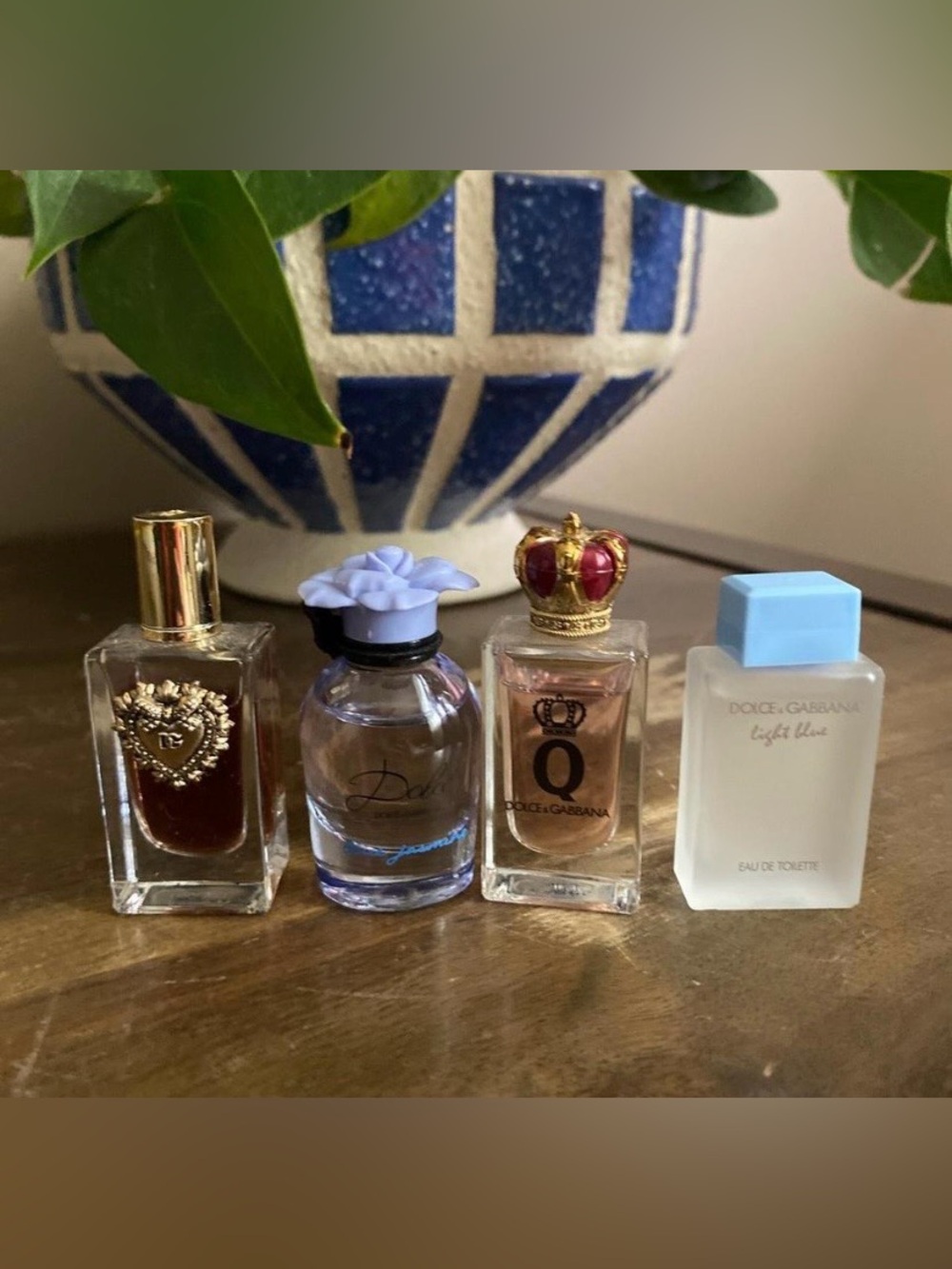 Minis Set of 4 DOLCE & GABBANA Collection Fragrances